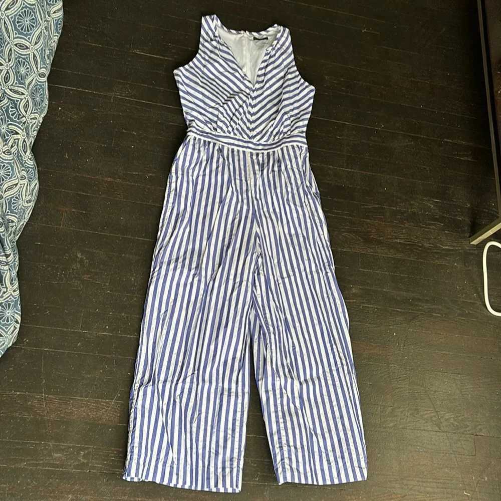 Jcrew jumper striped pockets cropped fit - Picture 3 of 9